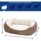 Midwest Homes for Pets Cuddly Dog Bed Taupe Small Midwest Homes for Pets Cuddly Dog Bed Taupe Small