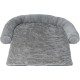 Mikki Dog Cat Puppy Kitten Ultra Soft Grey Faux Fur Calming Blanket Large Mikki Dog Cat Puppy Kitten Ultra Soft Grey Faux Fur Calming Blanket Large
