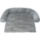 Mikki Dog Cat Puppy Kitten Ultra Soft Grey Faux Fur Calming Blanket Large Mikki Dog Cat Puppy Kitten Ultra Soft Grey Faux Fur Calming Blanket Large
