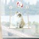 Mkono Macrame Cat Bed Window for Indoor Cats, Cat Hammock 55 × 30 cm with Suction Cup, Cat Shelves, Window Pole, Wall Mounted, Washable, Holds up to 20 kg Mkono Macrame Cat Bed Window for Indoor Cats, Cat Hammock 55 × 30 cm with Suction Cup, Cat Shelves, Window Pole, Wall Mounted, Washable, Holds up to 20 kg
