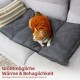 Mora Pets Cat Blanket for Cat Bed Washable and Non-Slip Self-Heating Blanket Cat Self-Warming Heat Blanket Cat Electric Blanket Dog Without Electricity 76 x 52 cm Mora Pets Cat Blanket for Cat Bed Washable and Non-Slip Self-Heating Blanket Cat Self-Warming Heat Blanket Cat Electric Blanket Dog Without Electricity 76 x 52 cm