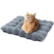 Mora Pets Cat Blanket for Cats, Cat Cushion, Fluffy Cat Bed, Washable and Non-Slip Cat Blanket, Warm Cuddly Blanket for Small, Medium, Large Cats, Grey, 56 x 35.5 cm