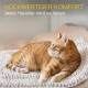 Mora Pets Cat Blanket for Cats, Self-Heating Blanket, Cat Bed, Washable, Self-Warming Heat Blanket, Cat Cushion, Fluffy and Soft, 70 x 46 cm