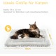Mora Pets Cat Blanket for Cats, Self-Heating Blanket, Cat Bed, Washable, Self-Warming Heat Blanket, Cat Cushion, Fluffy and Soft, 70 x 46 cm