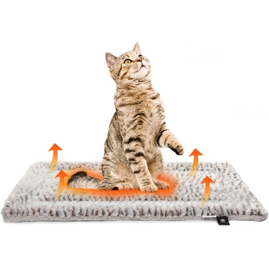Mora Pets Cat Blanket for Cats, Self-Heating Blanket, Cat Bed, Washable, Self-Warming Heat Blanket, Cat Cushion, Fluffy and Soft, 70 x 46 cm Mora Pets Cat Blanket for Cats, Self-Heating Blanket, Cat Bed, Washable, Self-Warming Heat Blanket, Cat Cushion, Fluffy and Soft, 70 x 46 cm