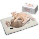 Mora Pets Self-Heating Cat Blanket, Heating Blanket for Cats, Dogs, Heat Blanket, Self-Warming Blanket, Cat Heating Mat, Noiseless Heat Cushion, Washable, Cat Bed, Fluffy and Soft, 74 x 48 cm Mora Pets Self-Heating Cat Blanket, Heating Blanket for Cats, Dogs, Heat Blanket, Self-Warming Blanket, Cat Heating Mat, Noiseless Heat Cushion, Washable, Cat Bed, Fluffy and Soft, 74 x 48 cm