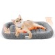 Mora Pets Self-Heating Cat Blanket, Self-Warming, No Electricity, Heat Blanket, Cat Washable Electric Blanket, Dog Raised Pillow Design, Self-Heating Blanket Cat with 25D Sponge, 43 x 49 cm, Grey Mora Pets Self-Heating Cat Blanket, Self-Warming, No Electricity, Heat Blanket, Cat Washable Electric Blanket, Dog Raised Pillow Design, Self-Heating Blanket Cat with 25D Sponge, 43 x 49 cm, Grey