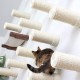 Mouhiv Sisal, Jute Rope for Repairing and Replacing Cat Scratching Posts, 100% Natural Braided Craft Cord for DIY Kittens, Scratching Kicker Toy, Home Office Garden Decoration, Recycling Mouhiv Sisal, Jute Rope for Repairing and Replacing Cat Scratching Posts, 100% Natural Braided Craft Cord for DIY Kittens, Scratching Kicker Toy, Home Office Garden Decoration, Recycling