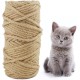 NANEEZOO Sisal Rope for Scratching Post, 6 mm x 60 m, Natural Sisal Rope, Sisal Cord for Scratching Post, Replacement Cat Accessories, Scratching Post Decoration, DIY, Garden, Decorating Houses (6 mm NANEEZOO Sisal Rope for Scratching Post, 6 mm x 60 m, Natural Sisal Rope, Sisal Cord for Scratching Post, Replacement Cat Accessories, Scratching Post Decoration, DIY, Garden, Decorating Houses (6 mm