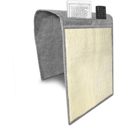 Navaris Cats Cat Scratching Mat, Scratch Protection for Sofas – with 2 Compartments – Sisal Scratch Mat for Cats – Armchair Couch Cat Scratch Mat – Also Suitable for Dogs, 1X, Light grey - white Navaris Cats Cat Scratching Mat, Scratch Protection for Sofas – with 2 Compartments – Sisal Scratch Mat for Cats – Armchair Couch Cat Scratch Mat – Also Suitable for Dogs, 1X, Light grey - white