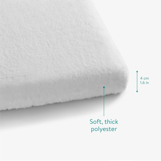 Navaris Self-Heating Blanket for Cats and Dogs - 60 x 45 x 4 cm Heat Mat Heat Blanket Fluffy Soft - Thermal Blanket with Zip and Removable Cover - White Navaris Self-Heating Blanket for Cats and Dogs - 60 x 45 x 4 cm Heat Mat Heat Blanket Fluffy Soft - Thermal Blanket with Zip and Removable Cover - White