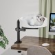 NestChroix Cat Bed for Desk, Raised Cat House Over Desk Keeps Kitten Cat Close and Work Area, Clear Cat Box with Pet Cushion (45° Rotating Pole) NestChroix Cat Bed for Desk, Raised Cat House Over Desk Keeps Kitten Cat Close and Work Area, Clear Cat Box with Pet Cushion (45° Rotating Pole)