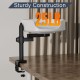 NestChroix Cat Bed for Desk, Raised Cat House Over Desk Keeps Kitten Cat Close and Work Area, Clear Cat Box with Pet Cushion (45° Rotating Pole) NestChroix Cat Bed for Desk, Raised Cat House Over Desk Keeps Kitten Cat Close and Work Area, Clear Cat Box with Pet Cushion (45° Rotating Pole)