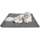 Newpop Grey Blankets for Cats, Heat Mat Cat, Rabbit Blanket, Cat Blanket, Fluffy Pet Blanket, Washable Cushion Outdoor, Cuddly Blanket Dog, Kitty Blanket, Thermal Cat Bed, Pearl Cotton Newpop Grey Blankets for Cats, Heat Mat Cat, Rabbit Blanket, Cat Blanket, Fluffy Pet Blanket, Washable Cushion Outdoor, Cuddly Blanket Dog, Kitty Blanket, Thermal Cat Bed, Pearl Cotton