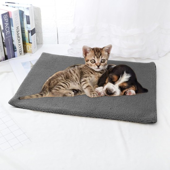 Newpop Grey Blankets for Cats, Heat Mat Cat, Rabbit Blanket, Cat Blanket, Fluffy Pet Blanket, Washable Cushion Outdoor, Cuddly Blanket Dog, Kitty Blanket, Thermal Cat Bed, Pearl Cotton Newpop Grey Blankets for Cats, Heat Mat Cat, Rabbit Blanket, Cat Blanket, Fluffy Pet Blanket, Washable Cushion Outdoor, Cuddly Blanket Dog, Kitty Blanket, Thermal Cat Bed, Pearl Cotton