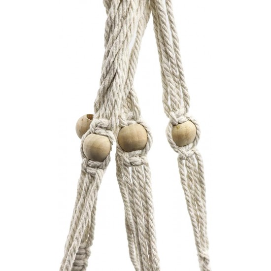 Nicear Cat Hammock, Hand Woven Hanging Swing Bed with Tassel, Hand Knitted Nest Basket for Sleeping and Climbing Kittens and Puppies (30cm without Seat Cushion) Nicear Cat Hammock, Hand Woven Hanging Swing Bed with Tassel, Hand Knitted Nest Basket for Sleeping and Climbing Kittens and Puppies (30cm without Seat Cushion)