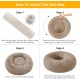 Nisrada Cat Beds for Indoor Cats, 50 cm, Dog Bed for Small Melium Large Dogs, Washable Round Pet Bed for Puppies and Kittens with Non-Slip Base Nisrada Cat Beds for Indoor Cats, 50 cm, Dog Bed for Small Melium Large Dogs, Washable Round Pet Bed for Puppies and Kittens with Non-Slip Base