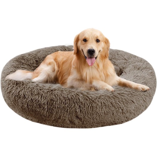Nisrada Cat Beds for Indoor Cats, 50 cm, Dog Bed for Small Melium Large Dogs, Washable Round Pet Bed for Puppies and Kittens with Non-Slip Base Nisrada Cat Beds for Indoor Cats, 50 cm, Dog Bed for Small Melium Large Dogs, Washable Round Pet Bed for Puppies and Kittens with Non-Slip Base