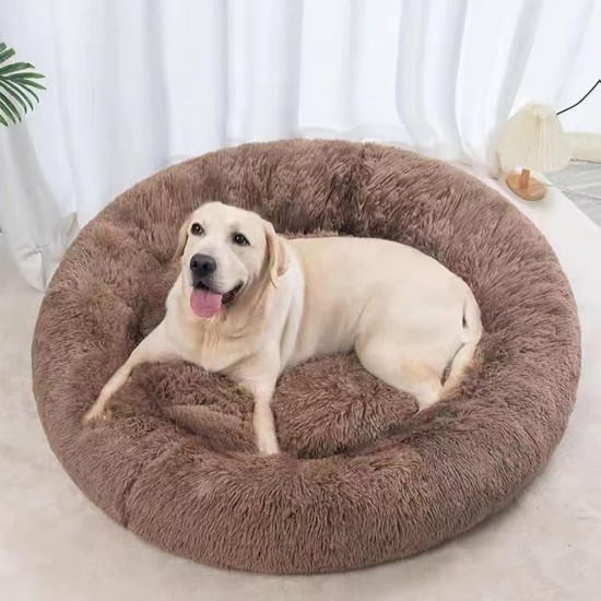 Nisrada Cat Beds for Indoor Cats, 50 cm, Dog Bed for Small Melium Large Dogs, Washable Round Pet Bed for Puppies and Kittens with Non-Slip Base Nisrada Cat Beds for Indoor Cats, 50 cm, Dog Bed for Small Melium Large Dogs, Washable Round Pet Bed for Puppies and Kittens with Non-Slip Base
