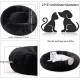 Nisrada Cat Beds for Indoor Cats, 50 cm, Dog Bed for Small Melium Large Dogs, Washable Round Pet Bed for Puppies and Kittens with Non-Slip Base Nisrada Cat Beds for Indoor Cats, 50 cm, Dog Bed for Small Melium Large Dogs, Washable Round Pet Bed for Puppies and Kittens with Non-Slip Base