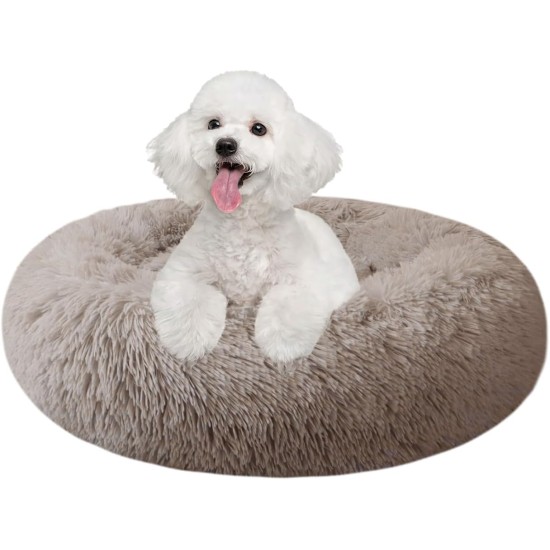 Nisrada Cat Beds for Indoor Cats, 50 cm, Dog Bed for Small Melium Large Dogs, Washable Round Pet Bed for Puppies and Kittens with Non-Slip Base Nisrada Cat Beds for Indoor Cats, 50 cm, Dog Bed for Small Melium Large Dogs, Washable Round Pet Bed for Puppies and Kittens with Non-Slip Base