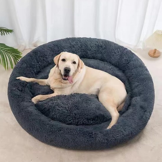Nisrada Cat Beds for Indoor Cats, 50 cm, Dog Bed for Small Melium Large Dogs, Washable Round Pet Bed for Puppies and Kittens with Non-Slip Base Nisrada Cat Beds for Indoor Cats, 50 cm, Dog Bed for Small Melium Large Dogs, Washable Round Pet Bed for Puppies and Kittens with Non-Slip Base