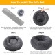 Nisrada Cat Beds for Indoor Cats, 50 cm, Dog Bed for Small Melium Large Dogs, Washable Round Pet Bed for Puppies and Kittens with Non-Slip Base Nisrada Cat Beds for Indoor Cats, 50 cm, Dog Bed for Small Melium Large Dogs, Washable Round Pet Bed for Puppies and Kittens with Non-Slip Base