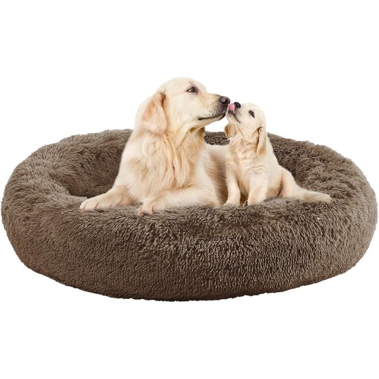 Nisrada Cat Beds for Indoor Cats, 50 cm, Dog Bed for Small Melium Large Dogs, Washable Round Pet Bed for Puppies and Kittens with Non-Slip Base Nisrada Cat Beds for Indoor Cats, 50 cm, Dog Bed for Small Melium Large Dogs, Washable Round Pet Bed for Puppies and Kittens with Non-Slip Base