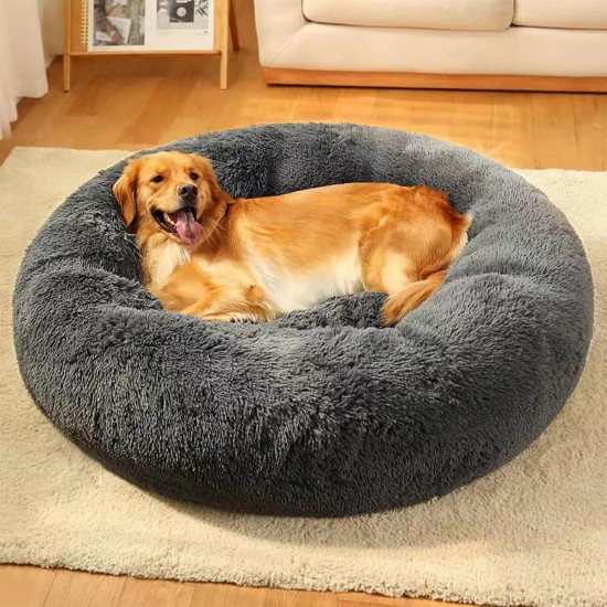 Nisrada Cat Beds for Indoor Cats, 50 cm, Dog Bed for Small Melium Large Dogs, Washable Round Pet Bed for Puppies and Kittens with Non-Slip Base Nisrada Cat Beds for Indoor Cats, 50 cm, Dog Bed for Small Melium Large Dogs, Washable Round Pet Bed for Puppies and Kittens with Non-Slip Base