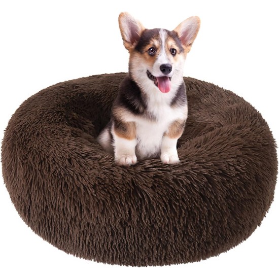 Nisrada Cat Beds for Indoor Cats, 50 cm, Dog Bed for Small Melium Large Dogs, Washable Round Pet Bed for Puppies and Kittens with Non-Slip Base Nisrada Cat Beds for Indoor Cats, 50 cm, Dog Bed for Small Melium Large Dogs, Washable Round Pet Bed for Puppies and Kittens with Non-Slip Base