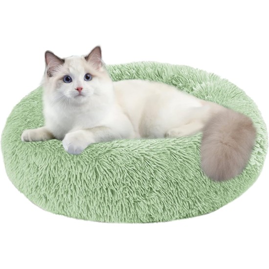 Nisrada Cat Beds for Indoor Cats, 50 cm, Dog Bed for Small Melium Large Dogs, Washable Round Pet Bed for Puppies and Kittens with Non-Slip Base Nisrada Cat Beds for Indoor Cats, 50 cm, Dog Bed for Small Melium Large Dogs, Washable Round Pet Bed for Puppies and Kittens with Non-Slip Base