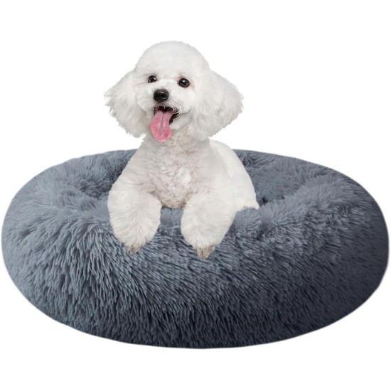 Nisrada Cat Beds for Indoor Cats, 50 cm, Dog Bed for Small Melium Large Dogs, Washable Round Pet Bed for Puppies and Kittens with Non-Slip Base Nisrada Cat Beds for Indoor Cats, 50 cm, Dog Bed for Small Melium Large Dogs, Washable Round Pet Bed for Puppies and Kittens with Non-Slip Base
