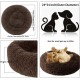 Nisrada Cat Beds for Indoor Cats, 50 cm, Dog Bed for Small Melium Large Dogs, Washable Round Pet Bed for Puppies and Kittens with Non-Slip Base Nisrada Cat Beds for Indoor Cats, 50 cm, Dog Bed for Small Melium Large Dogs, Washable Round Pet Bed for Puppies and Kittens with Non-Slip Base