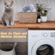 Nisrada Cat Beds for Indoor Cats, 50 cm, Dog Bed for Small Melium Large Dogs, Washable Round Pet Bed for Puppies and Kittens with Non-Slip Base Nisrada Cat Beds for Indoor Cats, 50 cm, Dog Bed for Small Melium Large Dogs, Washable Round Pet Bed for Puppies and Kittens with Non-Slip Base