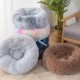 Nisrada Cat Beds for Indoor Cats, 50 cm, Dog Bed for Small Melium Large Dogs, Washable Round Pet Bed for Puppies and Kittens with Non-Slip Base Nisrada Cat Beds for Indoor Cats, 50 cm, Dog Bed for Small Melium Large Dogs, Washable Round Pet Bed for Puppies and Kittens with Non-Slip Base
