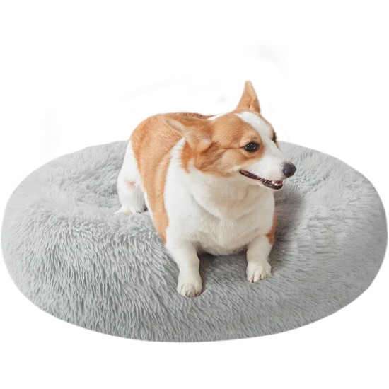 Nisrada Cat Beds for Indoor Cats, 50 cm, Dog Bed for Small Melium Large Dogs, Washable Round Pet Bed for Puppies and Kittens with Non-Slip Base Nisrada Cat Beds for Indoor Cats, 50 cm, Dog Bed for Small Melium Large Dogs, Washable Round Pet Bed for Puppies and Kittens with Non-Slip Base