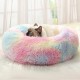 Nisrada Cat Beds for Indoor Cats, 50 cm, Dog Bed for Small Melium Large Dogs, Washable Round Pet Bed for Puppies and Kittens with Non-Slip Base Nisrada Cat Beds for Indoor Cats, 50 cm, Dog Bed for Small Melium Large Dogs, Washable Round Pet Bed for Puppies and Kittens with Non-Slip Base