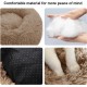 Nisrada Cat Beds for Indoor Cats, 50 cm, Dog Bed for Small Melium Large Dogs, Washable Round Pet Bed for Puppies and Kittens with Non-Slip Base Nisrada Cat Beds for Indoor Cats, 50 cm, Dog Bed for Small Melium Large Dogs, Washable Round Pet Bed for Puppies and Kittens with Non-Slip Base