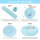 Nisrada Cat Beds for Indoor Cats, 50 cm, Dog Bed for Small Melium Large Dogs, Washable Round Pet Bed for Puppies and Kittens with Non-Slip Base Nisrada Cat Beds for Indoor Cats, 50 cm, Dog Bed for Small Melium Large Dogs, Washable Round Pet Bed for Puppies and Kittens with Non-Slip Base