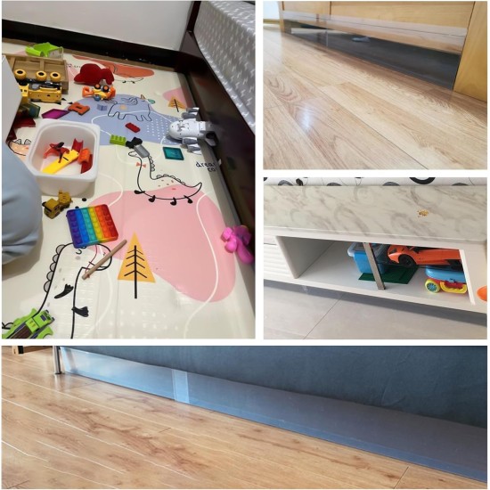 Nizirioo Toy Blocker for Furniture: Pack of 8 Toy Blockers Strong Adhesive Baffle Barrier for Pets Used for Gap Blockers Under the Sofa and Bed Nizirioo Toy Blocker for Furniture: Pack of 8 Toy Blockers Strong Adhesive Baffle Barrier for Pets Used for Gap Blockers Under the Sofa and Bed