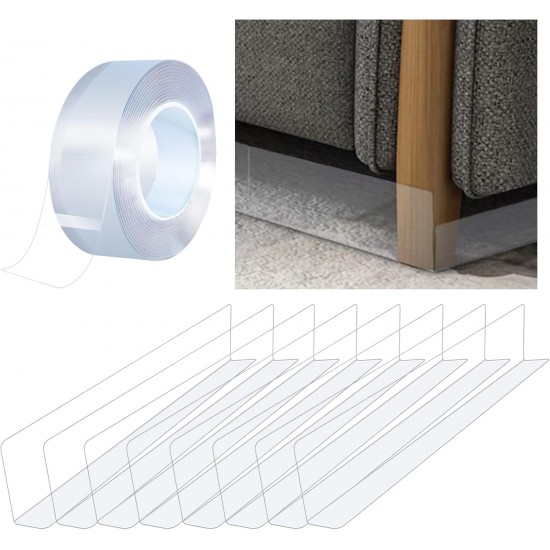 Nizirioo Toy Blocker for Furniture: Pack of 8 Toy Blockers Strong Adhesive Baffle Barrier for Pets Used for Gap Blockers Under the Sofa and Bed Nizirioo Toy Blocker for Furniture: Pack of 8 Toy Blockers Strong Adhesive Baffle Barrier for Pets Used for Gap Blockers Under the Sofa and Bed