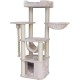 Nobby Classic Zada Cat Tree 50 x 50 x 145 cm Cream Nobby Classic Zada Cat Tree 50 x 50 x 145 cm Cream