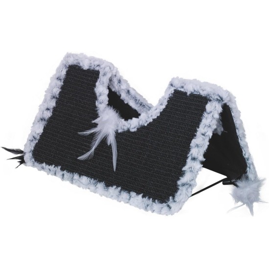 Nobby Roof Scratching Board, 44 x 22 x 20 cm, Grey/Black Nobby Roof Scratching Board, 44 x 22 x 20 cm, Grey/Black