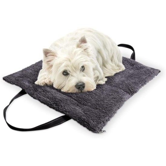Nobby Shanta Square Mat/Bag, 60 x 40 cm, Grey Nobby Shanta Square Mat/Bag, 60 x 40 cm, Grey