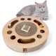 Nobleza Cat Scratching Board with Mint, Cat Toy Interactive with 2 Bell Balls, 3-in-1 Corrugated Cardboard Scratching Mat Cat Nobleza Cat Scratching Board with Mint, Cat Toy Interactive with 2 Bell Balls, 3-in-1 Corrugated Cardboard Scratching Mat Cat