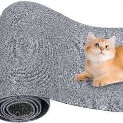 Omtofo Pack of 2 Self-Adhesive Scratching Mat, 200 cm x 40 cm, Scratch Protection, Sofa Cat, Trimmable Scratch Protection Wall, DIY Cat Scratching Mat for Cats, Trees, Furniture, Scratching Posts Omtofo Pack of 2 Self-Adhesive Scratching Mat, 200 cm x 40 cm, Scratch Protection, Sofa Cat, Trimmable Scratch Protection Wall, DIY Cat Scratching Mat for Cats, Trees, Furniture, Scratching Posts