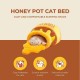 PECHVINO Honey Pot Cat Bed - Comfortable Memory Foam Pet Furniture with Removable Cushion - Stylish and Washable Cat Bed for Small Cats and Breeds PECHVINO Honey Pot Cat Bed - Comfortable Memory Foam Pet Furniture with Removable Cushion - Stylish and Washable Cat Bed for Small Cats and Breeds