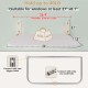 PEFUNY Wireless Folding Cat Window Perch, Cat Hammock for Window and Wall, with 4 Suction Cups, Sturdy Setal Frame for Glass Windows and Interior Walls (Beige with Bed, Medium) PEFUNY Wireless Folding Cat Window Perch, Cat Hammock for Window and Wall, with 4 Suction Cups, Sturdy Setal Frame for Glass Windows and Interior Walls (Beige with Bed, Medium)
