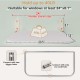 PEFUNY Wireless Folding Cat Window Perch, Cat Hammock for Window and Wall, with 4 Suction Cups, Sturdy Setal Frame for Glass Windows and Interior Walls (Beige with Bed, Medium) PEFUNY Wireless Folding Cat Window Perch, Cat Hammock for Window and Wall, with 4 Suction Cups, Sturdy Setal Frame for Glass Windows and Interior Walls (Beige with Bed, Medium)