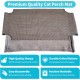 PEFUNY Wireless Folding Cat Window Perch, Cat Hammock for Window and Wall, with 4 Suction Cups, Sturdy Setal Frame for Glass Windows and Interior Walls (Beige with Bed, Medium) PEFUNY Wireless Folding Cat Window Perch, Cat Hammock for Window and Wall, with 4 Suction Cups, Sturdy Setal Frame for Glass Windows and Interior Walls (Beige with Bed, Medium)